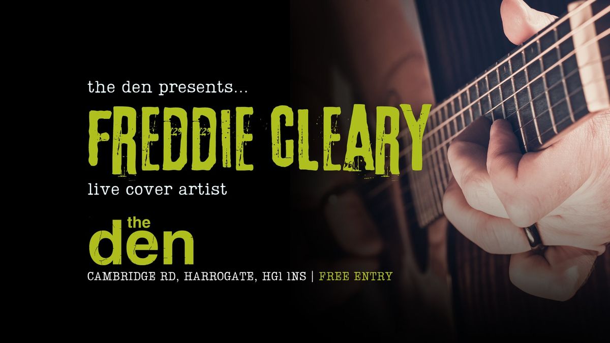 Freddie Cleary | Acoustic Cover Artist