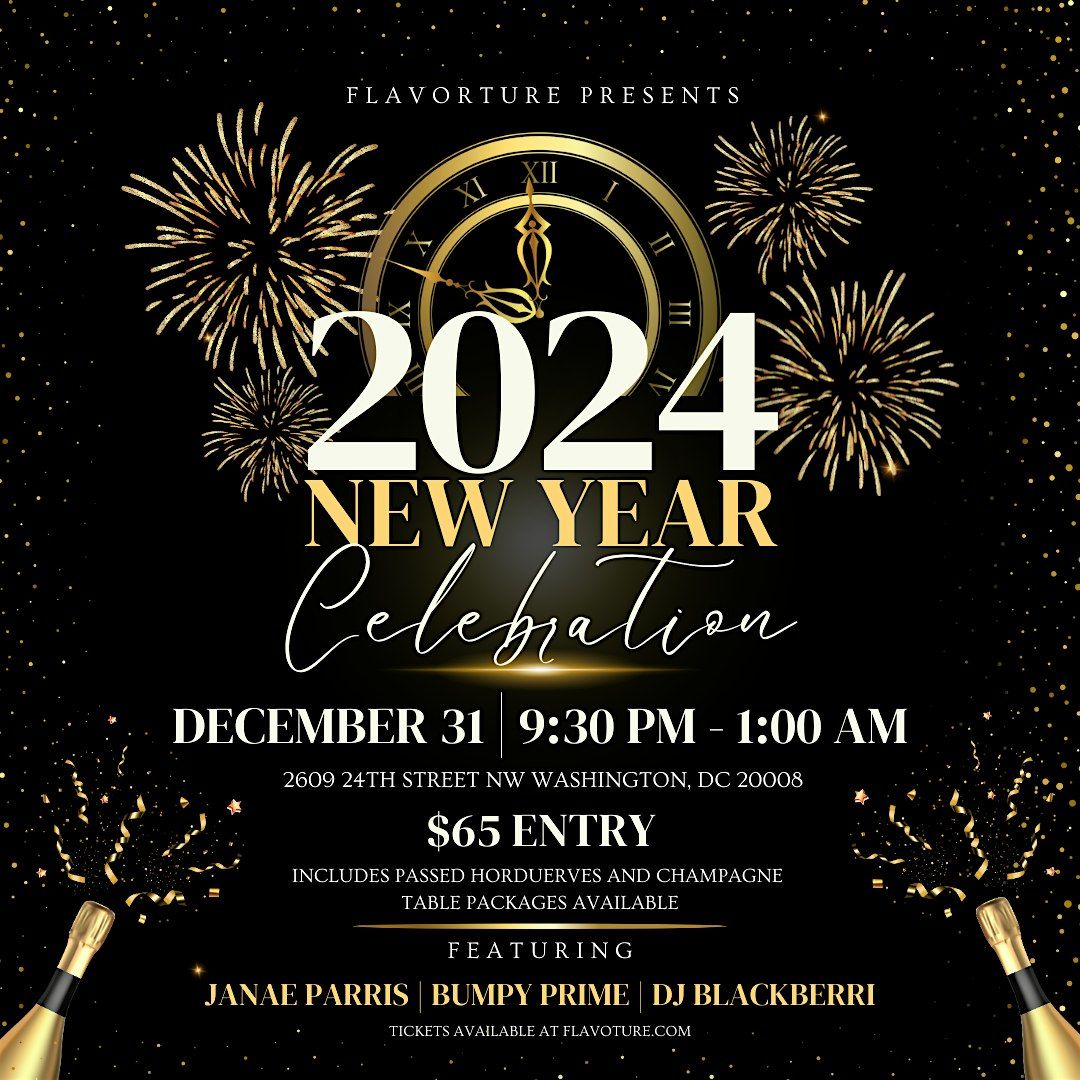 NEW YEARS EVE CELEBRATION @ FLAVORTURE