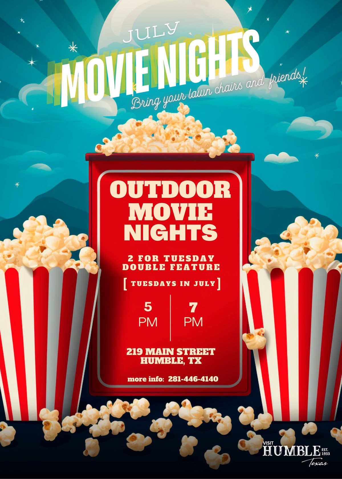 July Movie Nights on Main Street