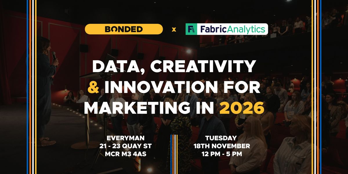 Data, Creativity & Innovation for Marketing in 2026 & beyond