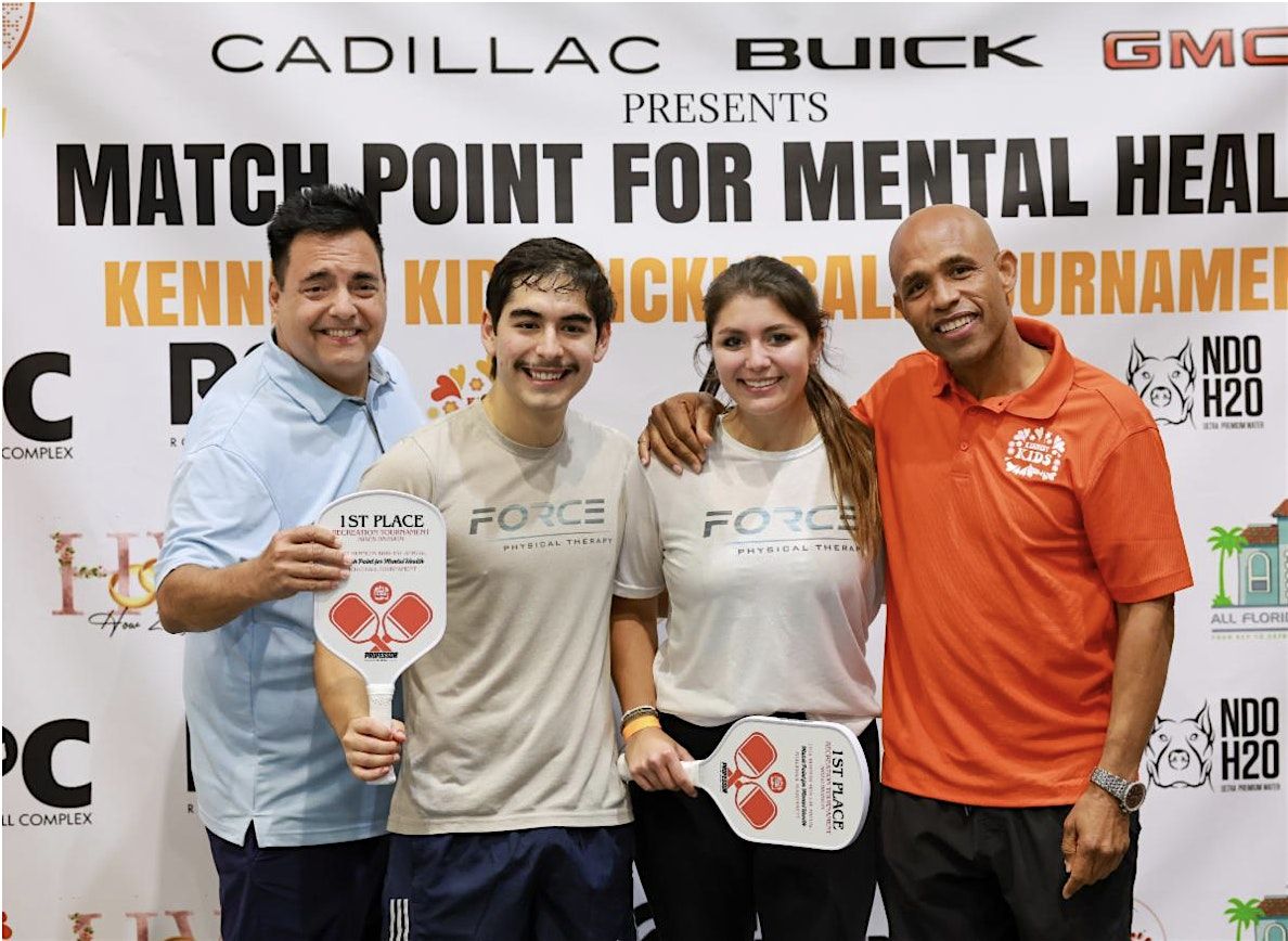 Kennedy Kids Foundation Match Point for Mental Health Pickleball Tournament