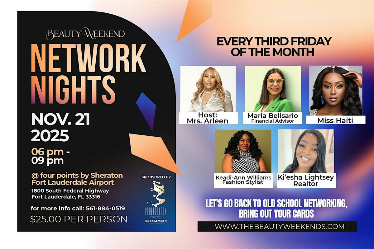 Beauty Weekend Network Nights