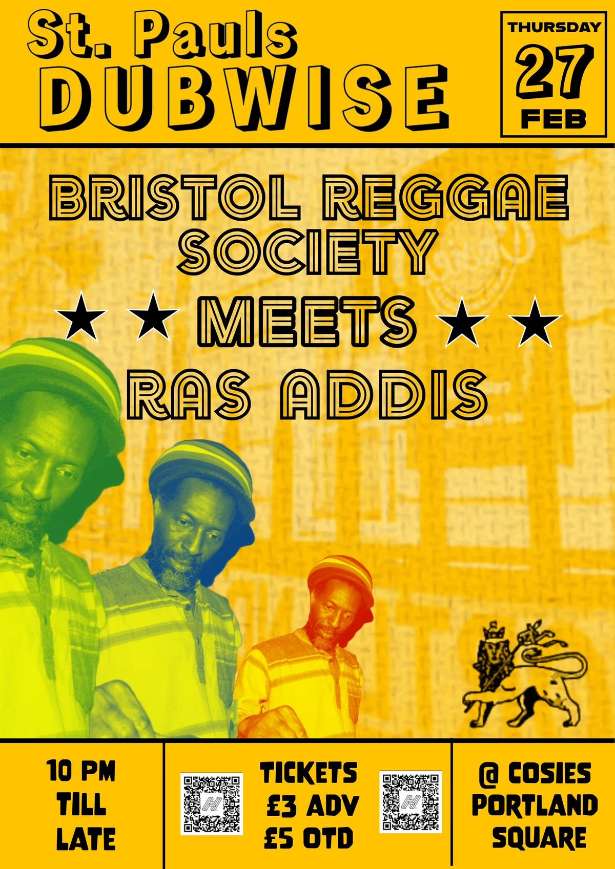 RAS ADDIS MEET BRISTOL REGGAE SOCIETY