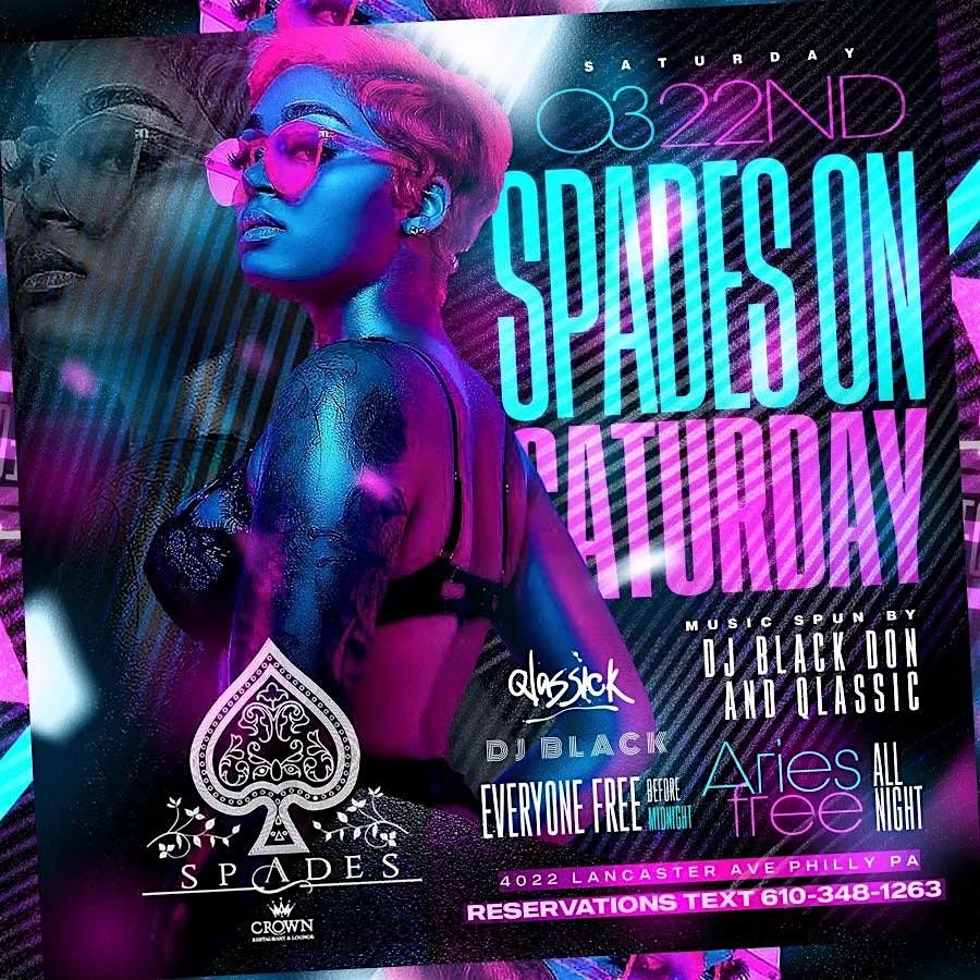 Spades on Saturday