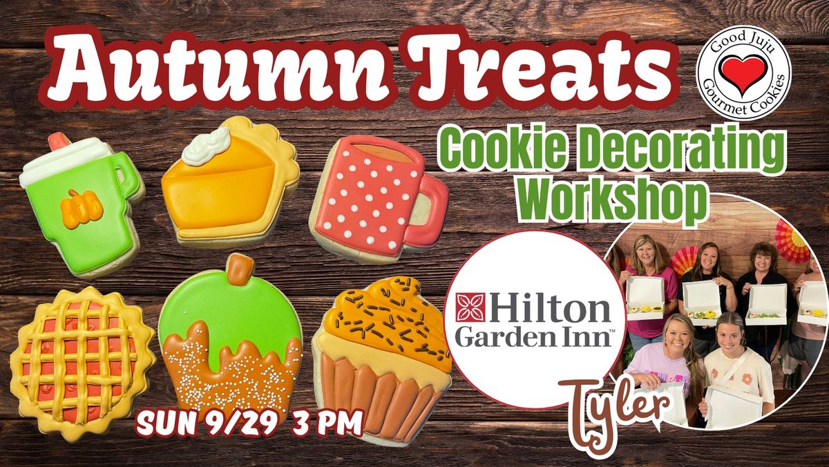 AUTUMN TREATS Cookie Decorating Workshop (TYLER)