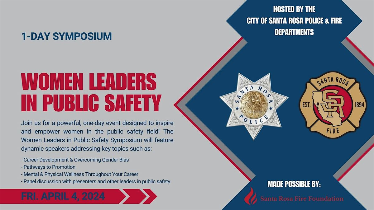 Women Leaders in Public Safety Symposium