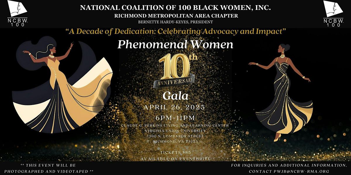 RMAC Phenomenal Women 10th Anniversary Gala