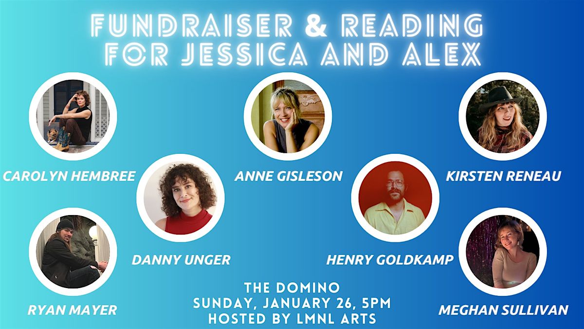 Fundraiser and Reading for Jessica and Alex ft'ing Seven Local Authors!