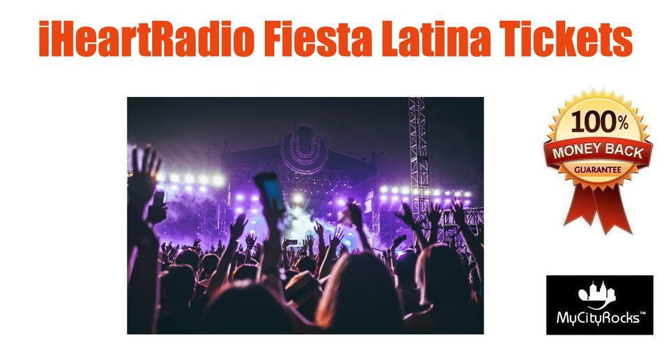 iHeartRadio Fiesta Latina: Enrique Iglesias, Farruko & Nicky Jam Tickets Miami FL FTX Arena