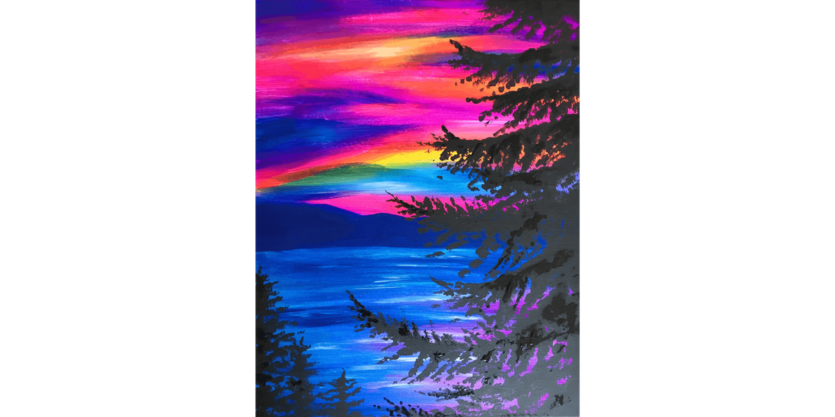 Lake Tahoe Sunset - Paint and Sip in Sacramento | Classpop!\u2122