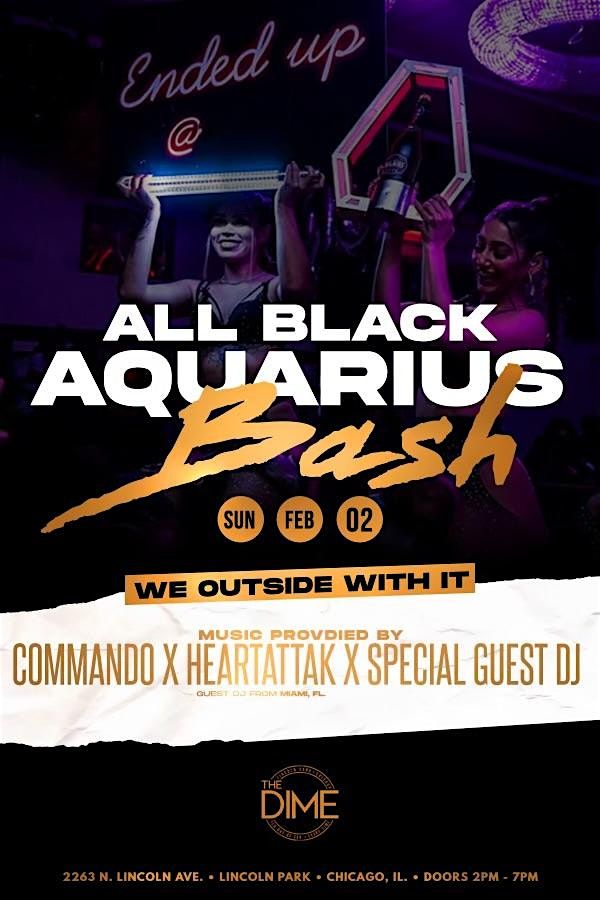 All Black Aquarius Bash