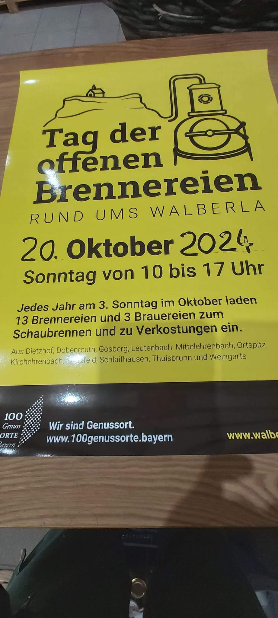 Tag der offenen Brennereien