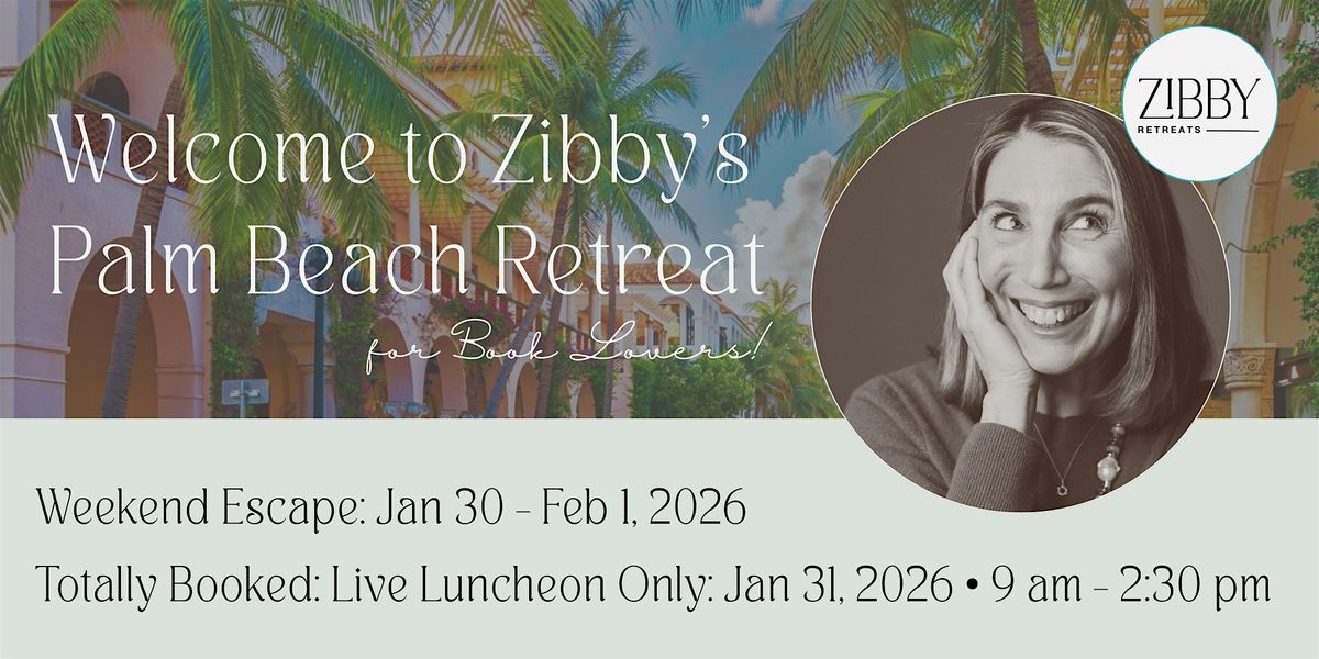 Zibby's Palm Beach Retreat for Book Lovers