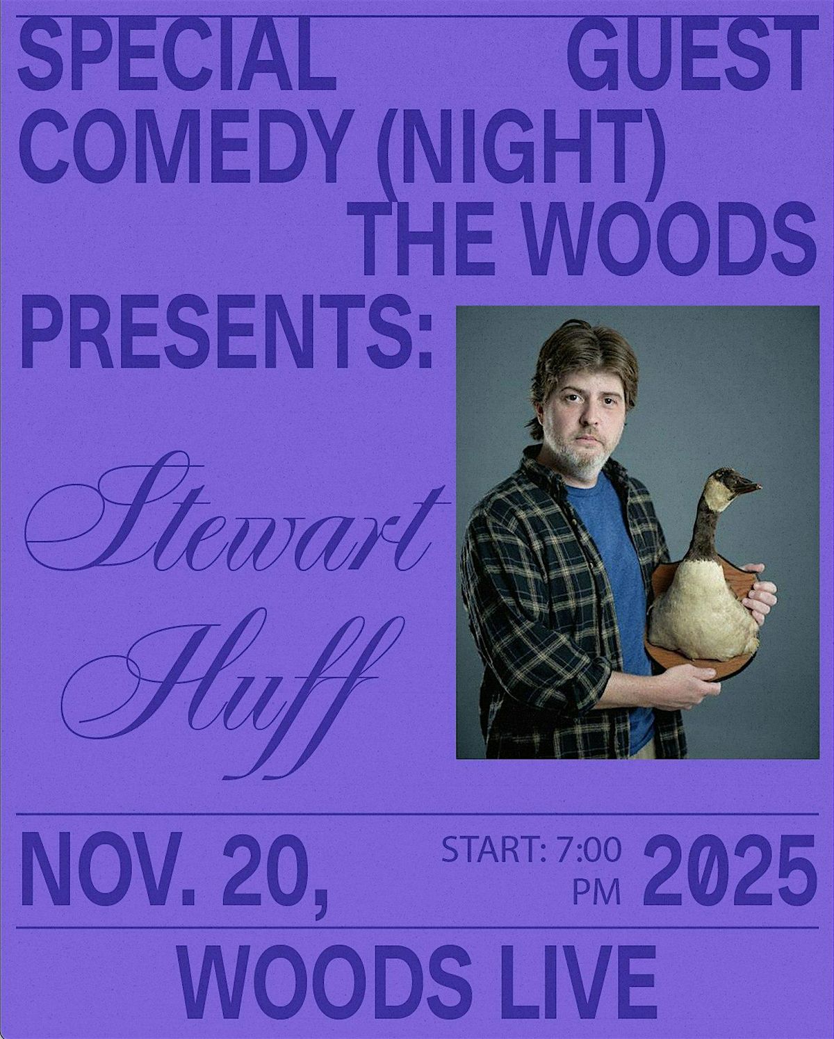 Comedy Night at The Woods