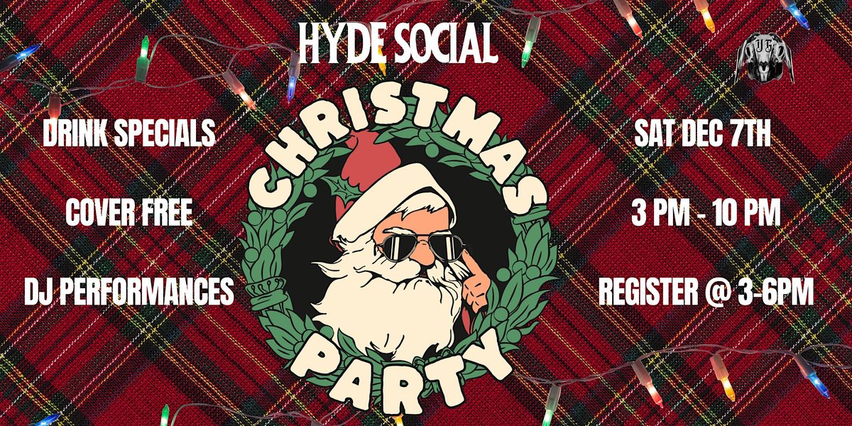 Hyde Social's Christmas Party