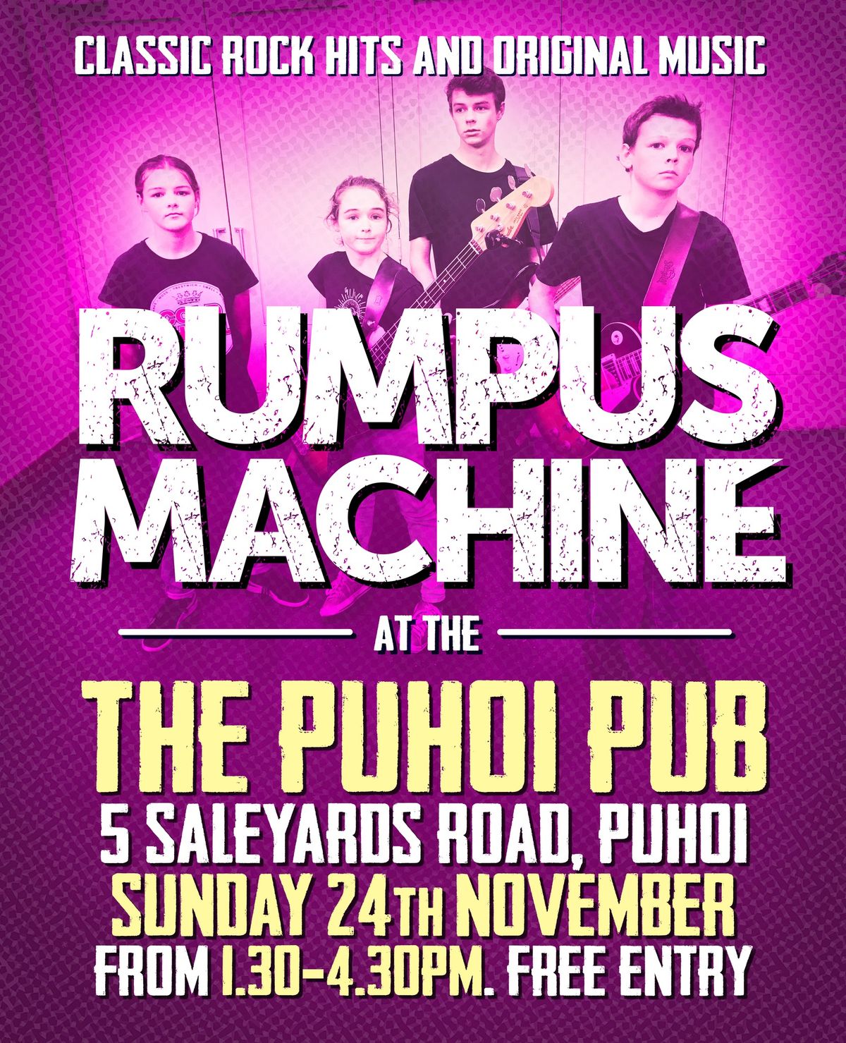 Rumpus Machine at the Puhoi Pub