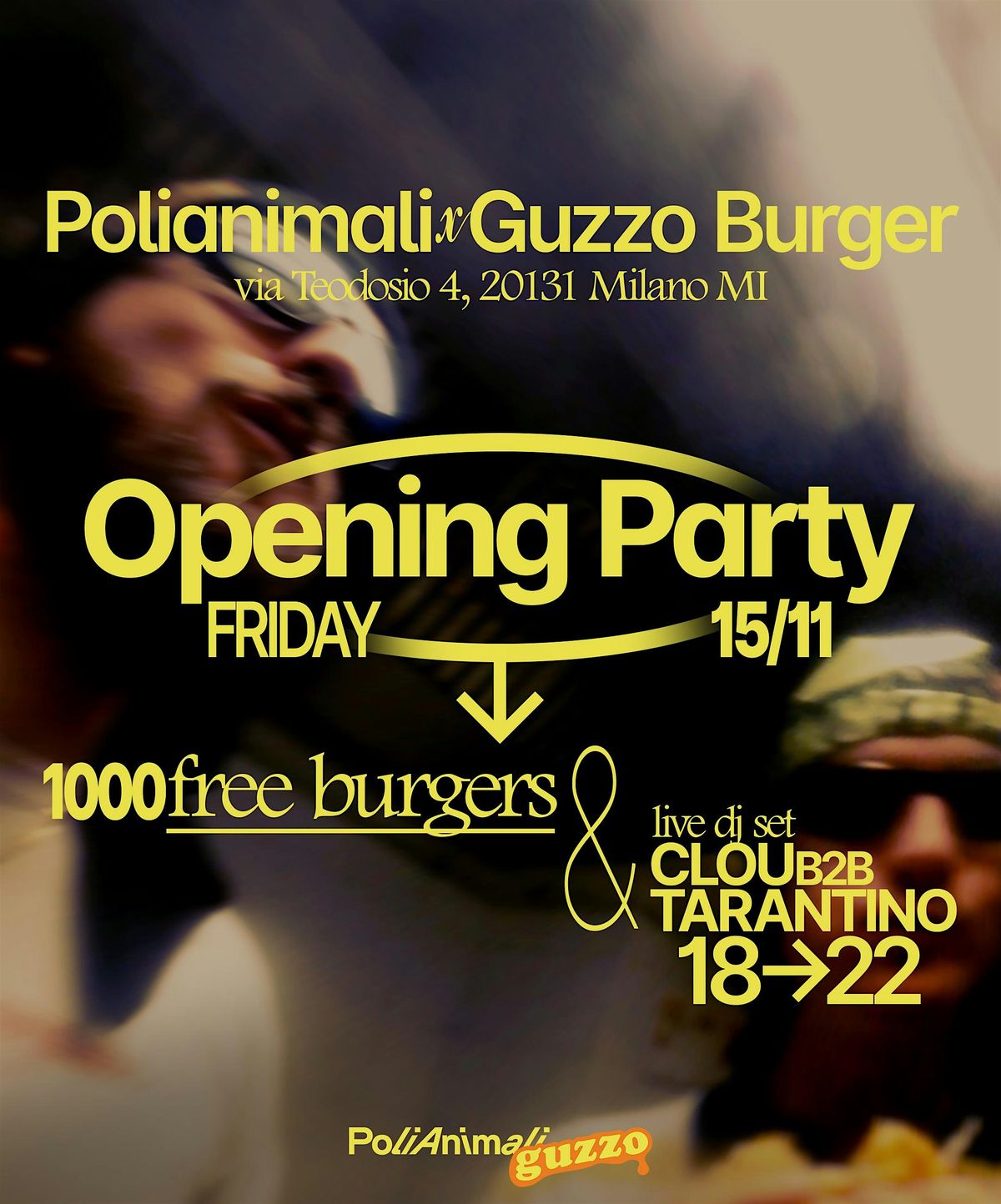 GUZZO BURGER OPENING PARTY