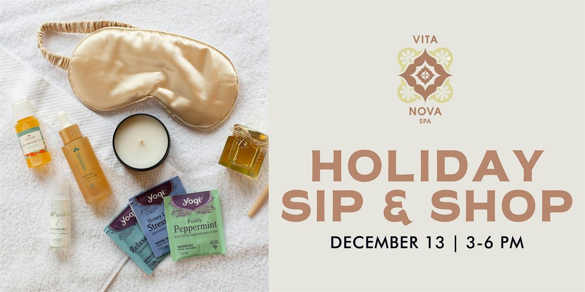 Holiday Sip & Shop