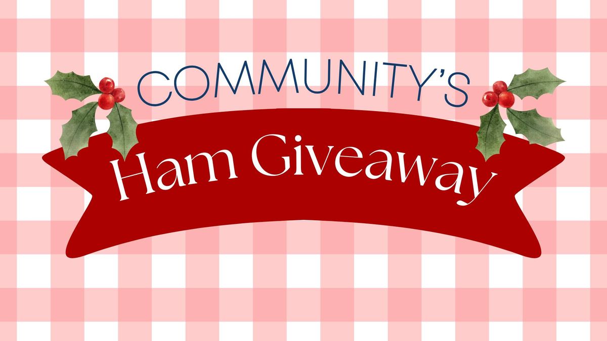 Community's Ham Giveaway