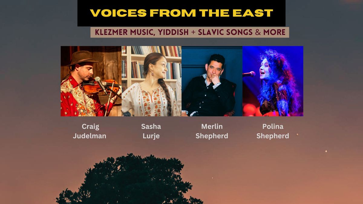 Voices from the East. Brighton.Klezmer music, Yiddish Songs and more.