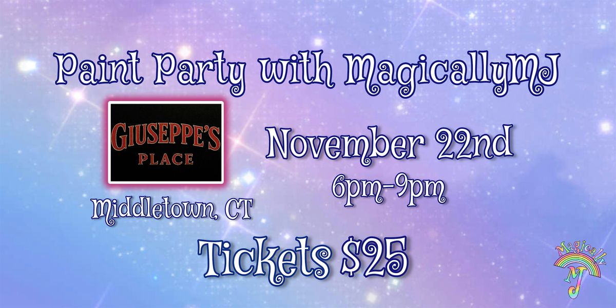 Paint Party At Giuseppes Place!