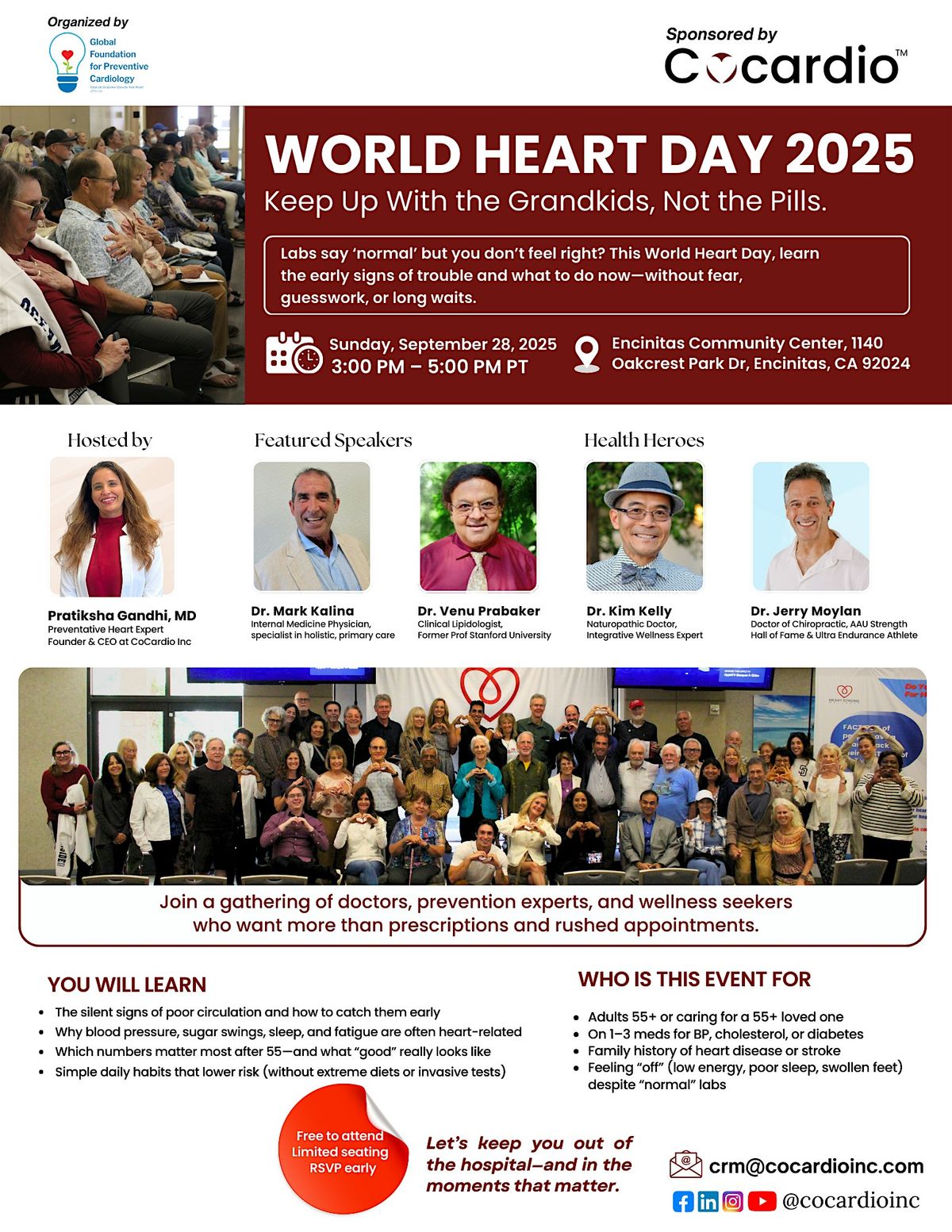World  Heart Day 2025:  Keep Up With The Grandkids, Not The Pills