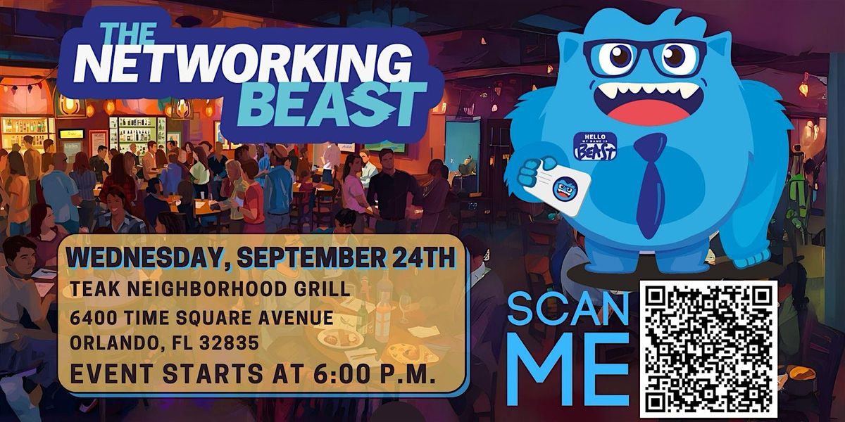 Networking Event & Business Card Exchange by The Networking Beast (Orlando)