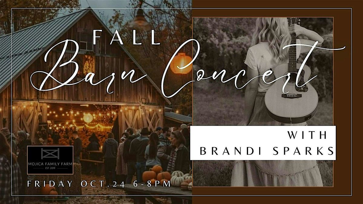 Fall Barn Concert with Brandi Sparks