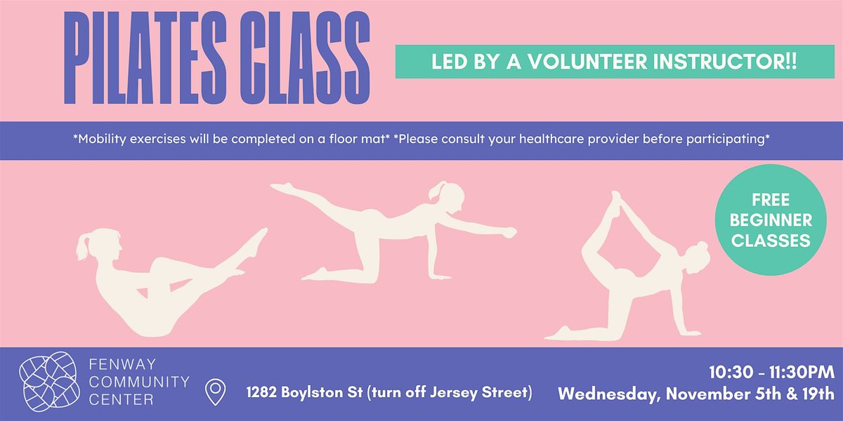 Instructor Led Pilates Class