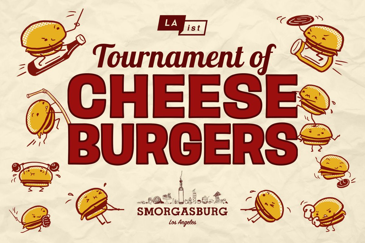 Tournament of Cheeseburgers - LIVE at Smorgasburg LA