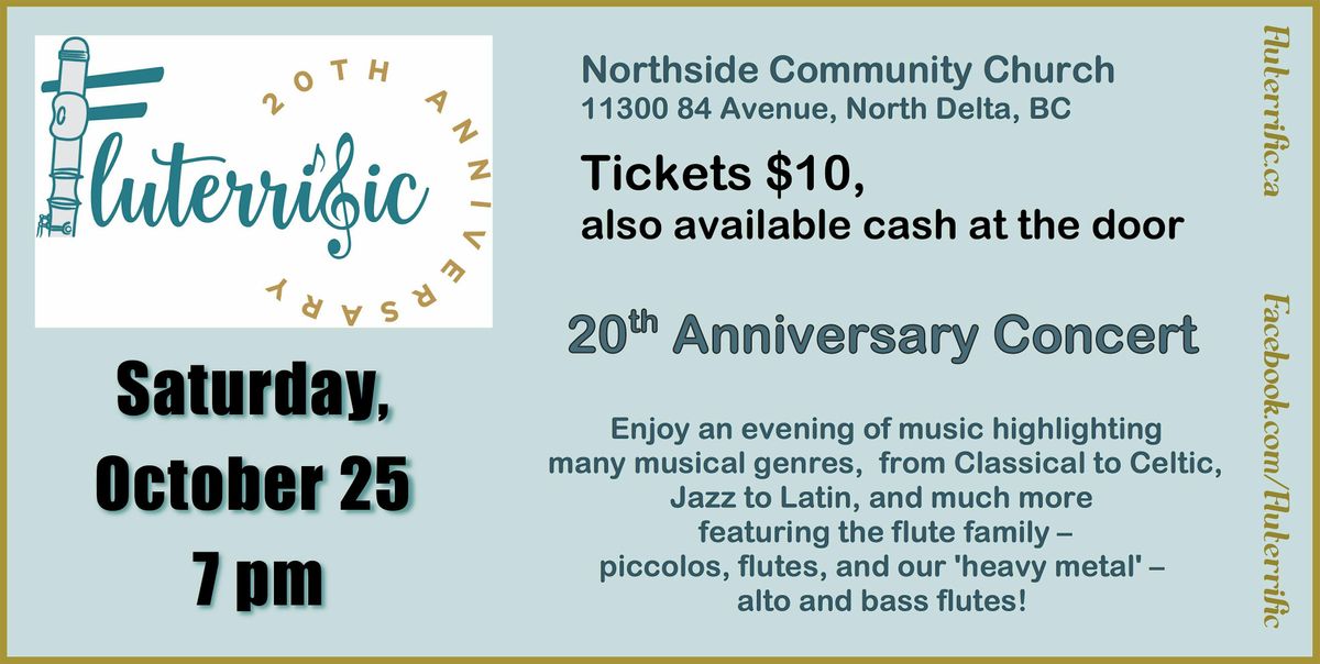 Fluterrific Year-end Finale Concert & 20th Anniversary Celebration