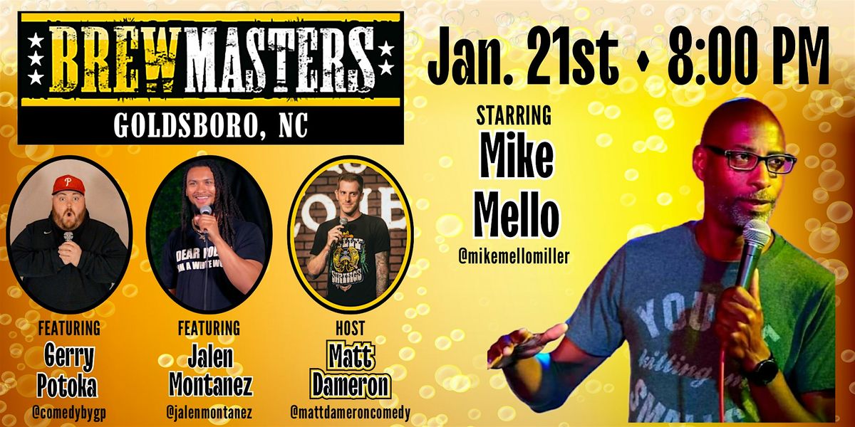 Brewmasters Comedy Featuring Mike Mello