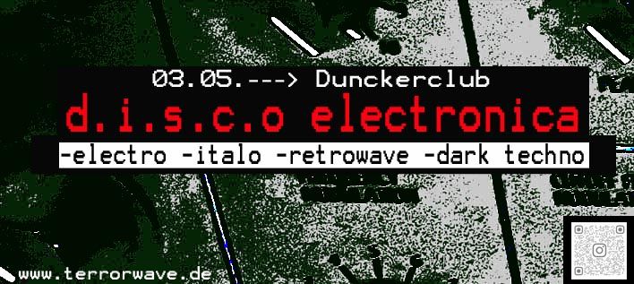 disco electronica - dark disco music