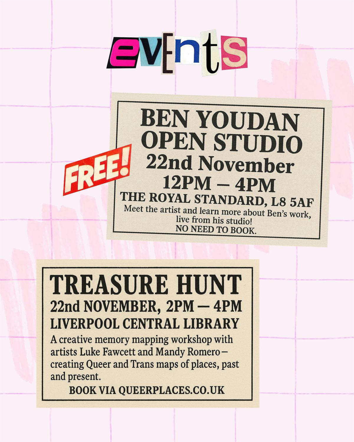 TReasure Hunt: LGBTQIA+ Memory Mapping Workshop