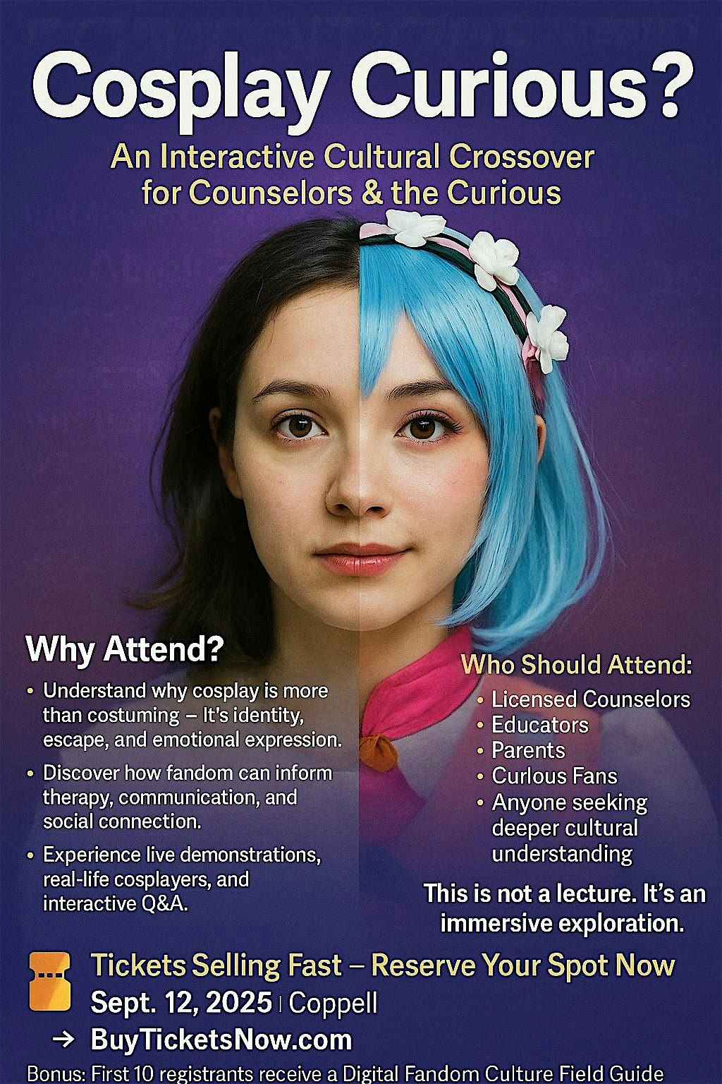 Cosplay Curious? An Interactive Cultural Crossover for Counselors & the Cur