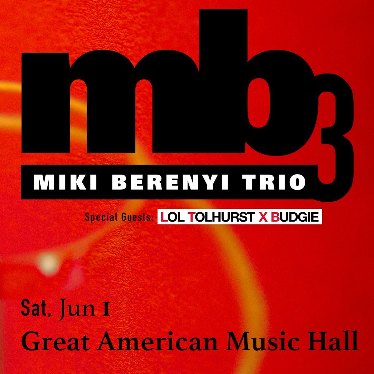 Miki Berenyi Trio