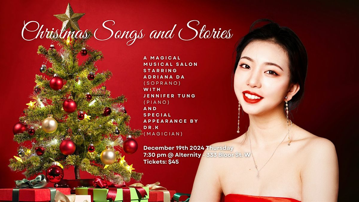 Christmas Songs and Stories: A Magical Musical Salon