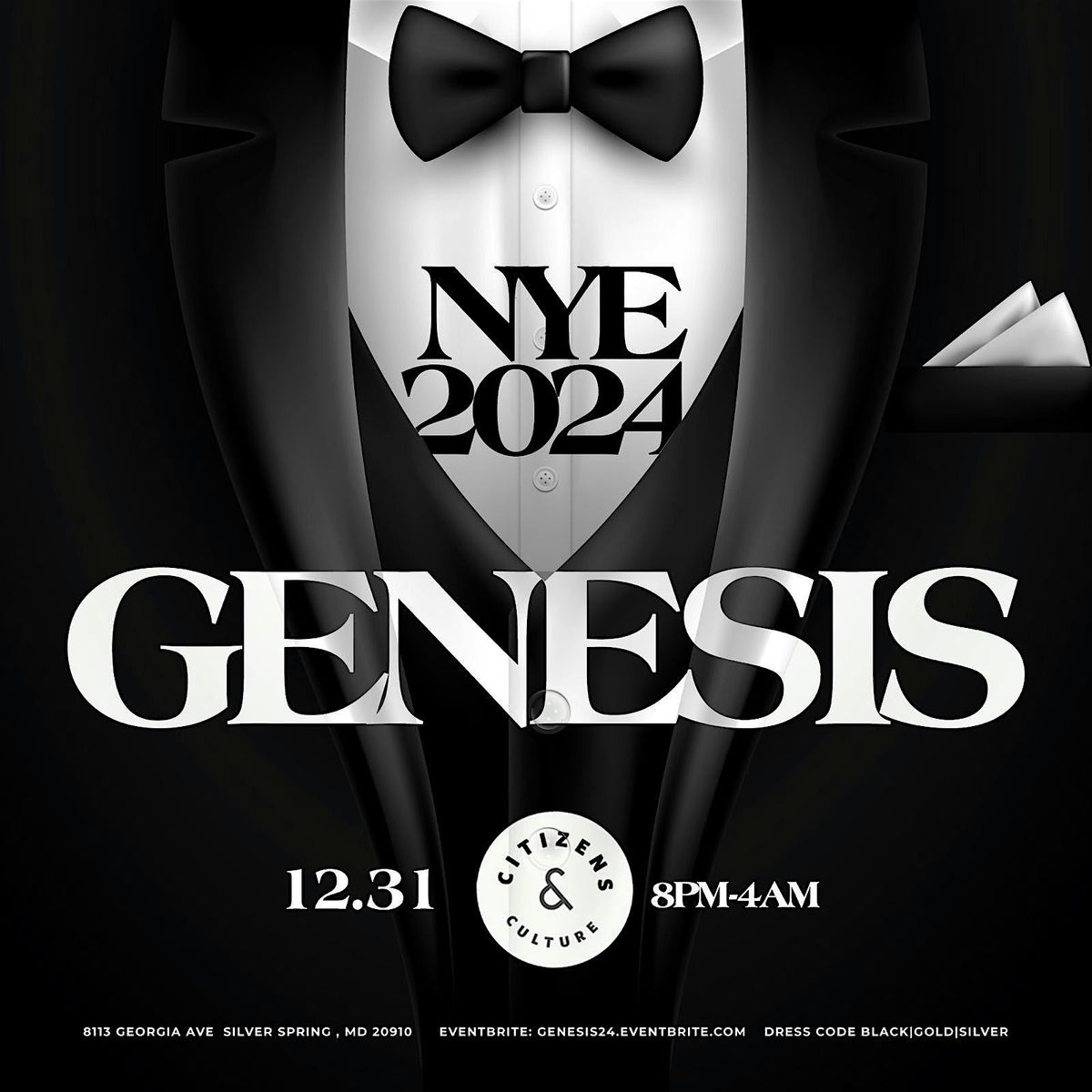 {12.31} NYE Genesis Party : Citizens Rooftop w\/Champagne Toast