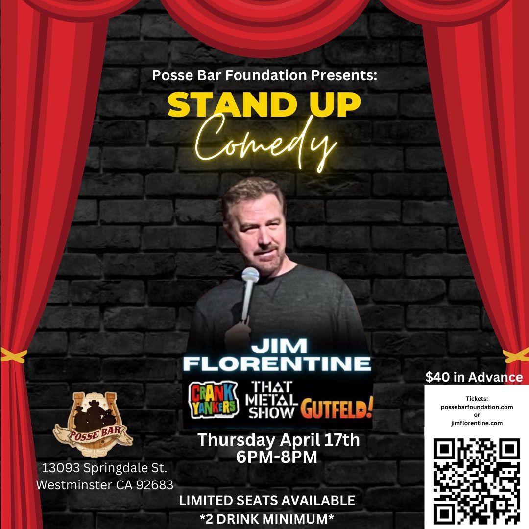 Jim Florentine Stand-Up Comedy Night: Encore Performance