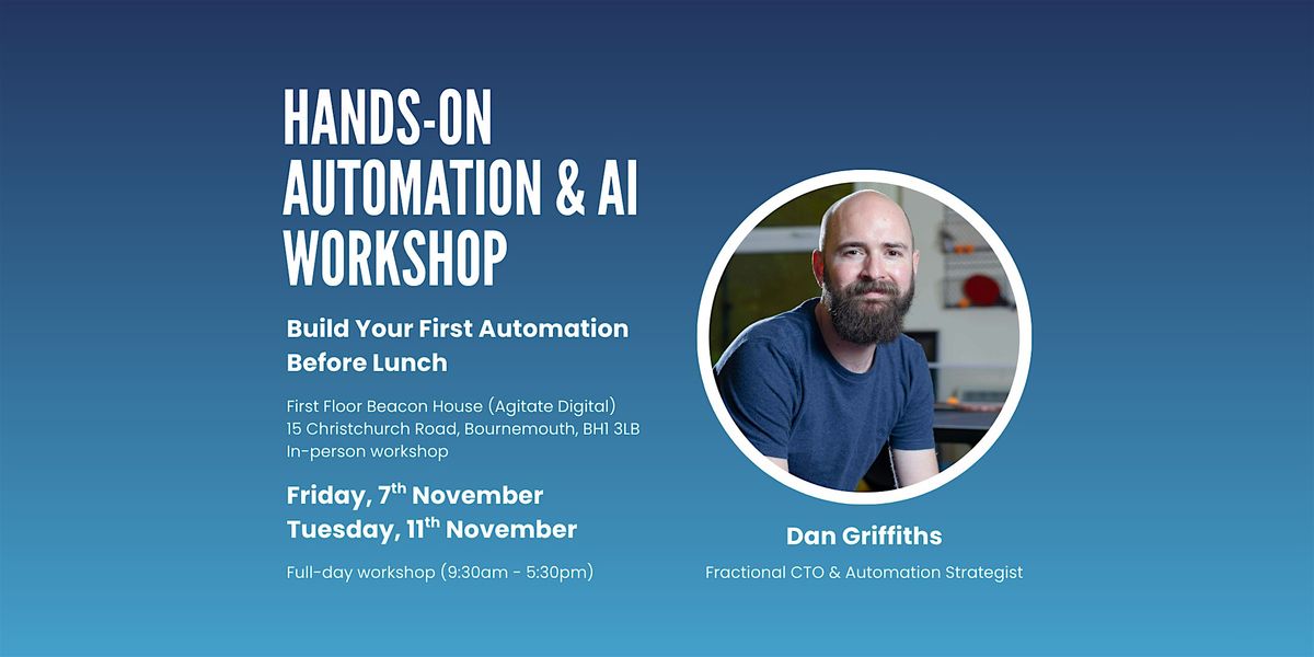 Bournemouth Automation & AI Workshop