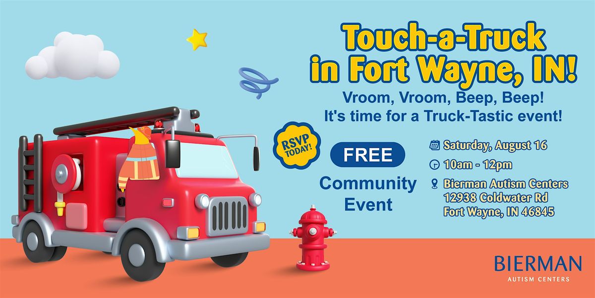 Free Sensory-Friendly Touch-a-Truck in Fort Wayne!