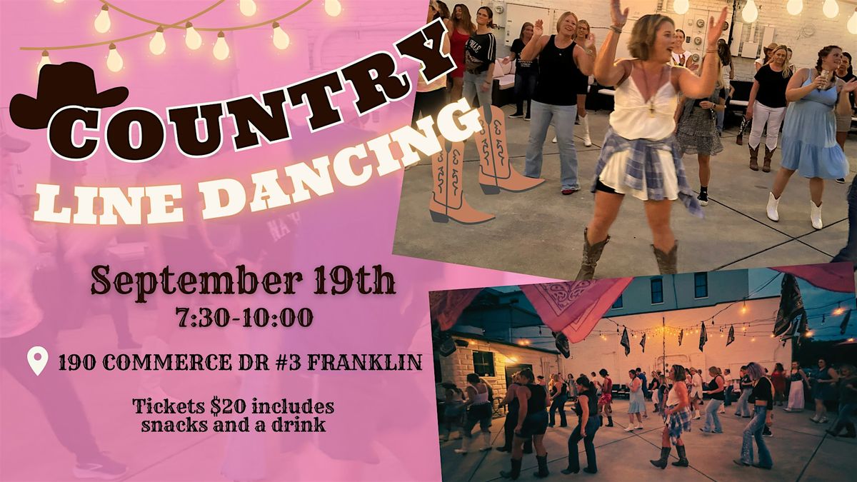 Line Dancing with Amy!