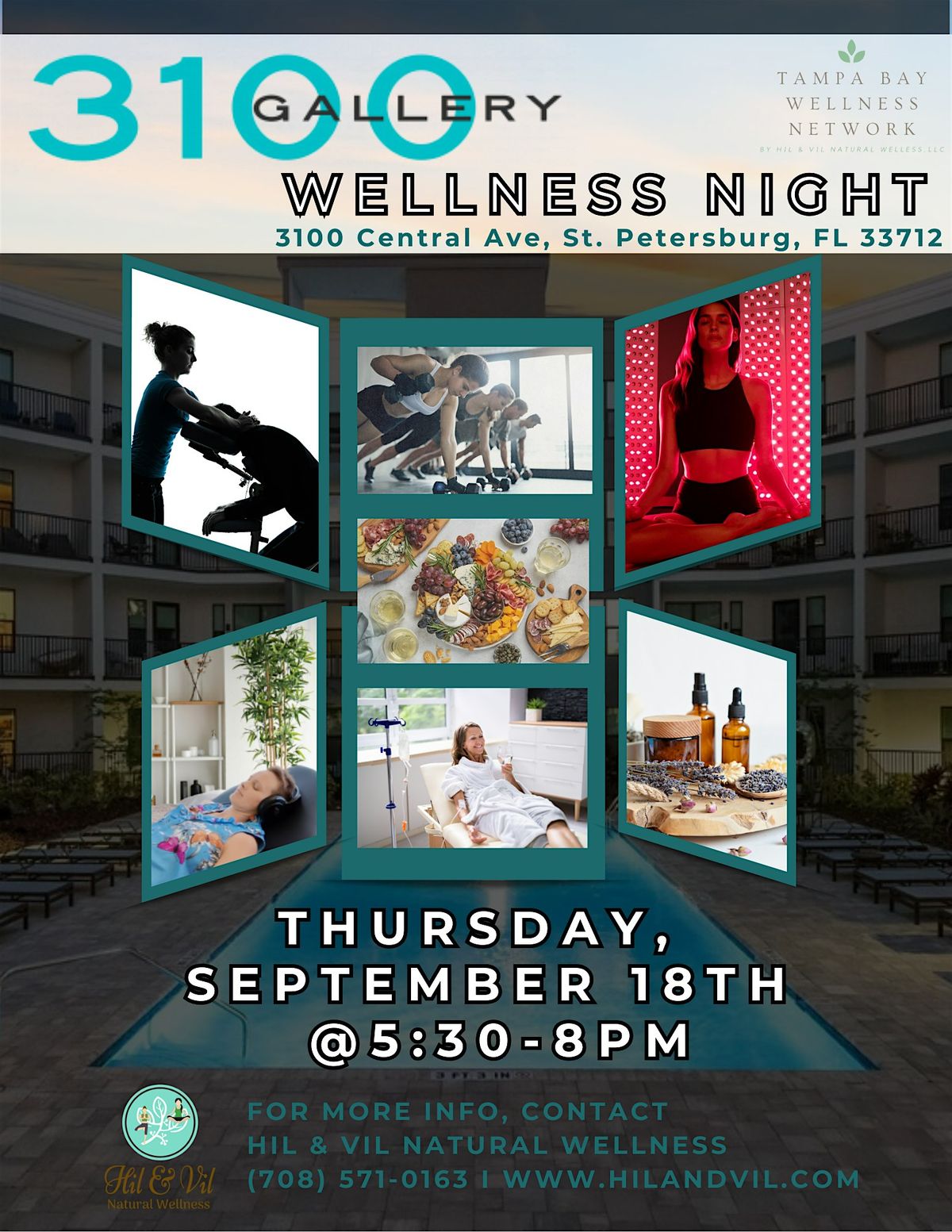 Open House & Wellness Night @ Gallery 3100 Apartments
