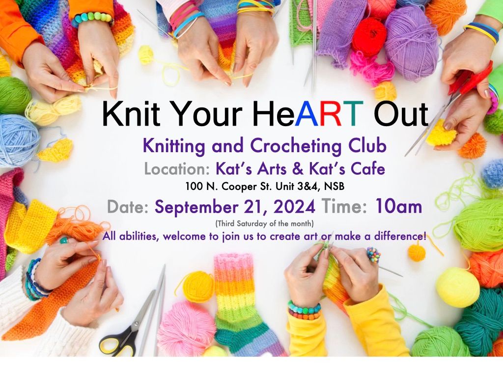 Knitting and Crochet club