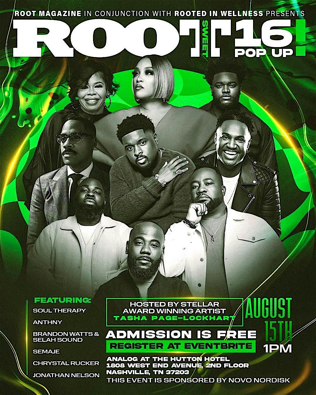 Root Sweet 16 Pop Up!