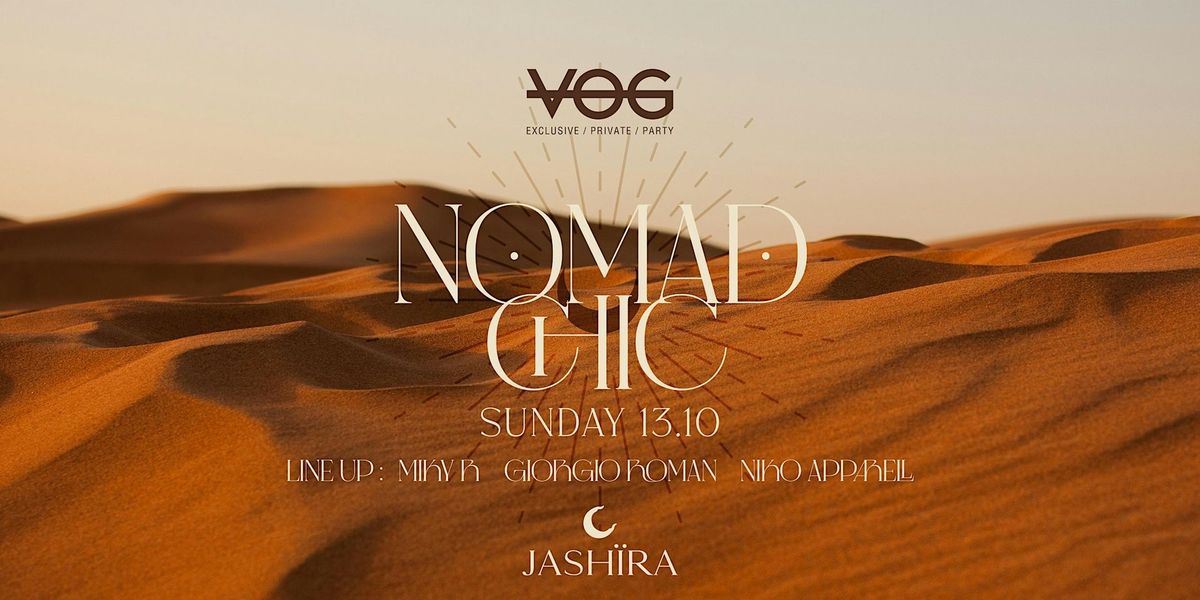 VOG #nomadchic at Jashira club