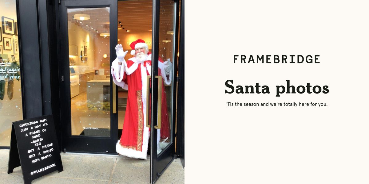 Santa Photos at Framebridge Old Town