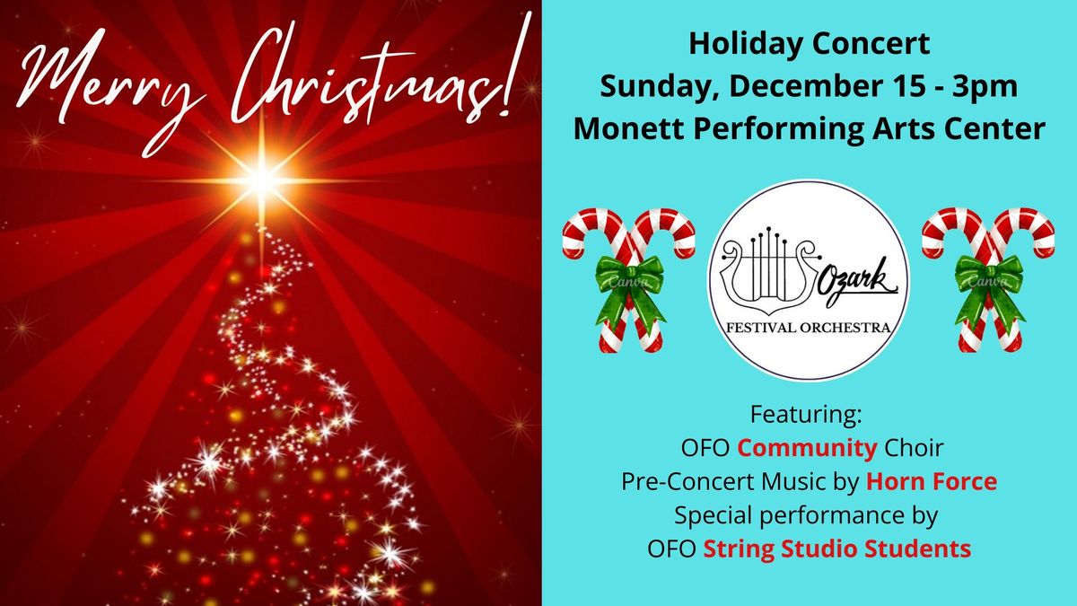 Ozark Festival Orchestra Holiday Concert