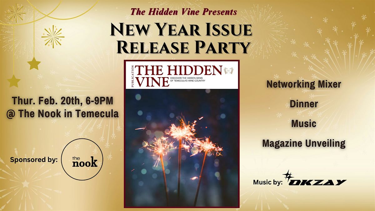 The Hidden Vine New Year Issue Release Party