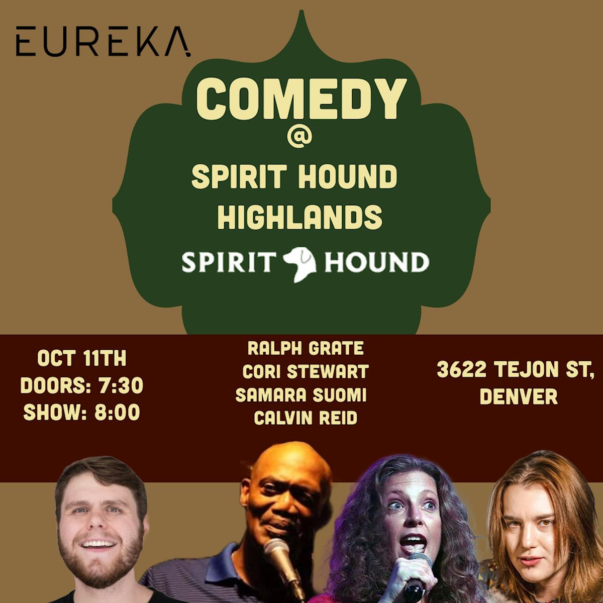 COMEDY NIGHT @ SPIRIT HOUND HIGHLANDS